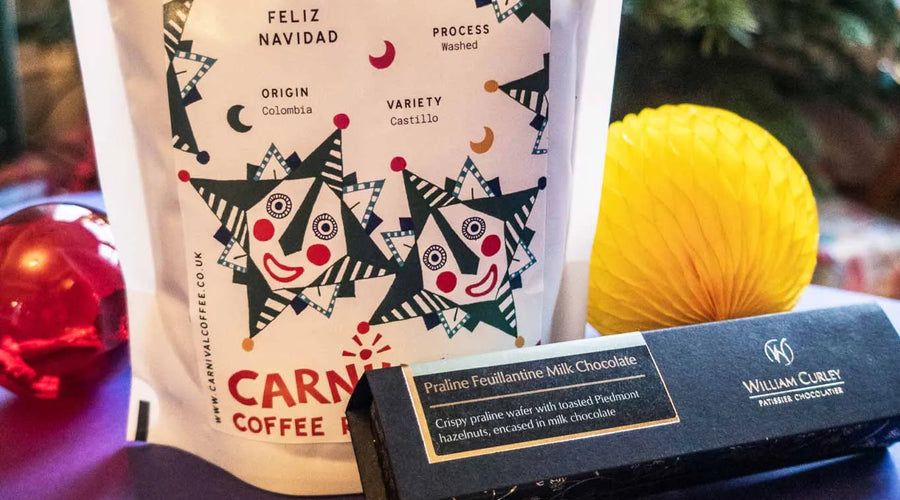 Chocolate and coffee festive pairing