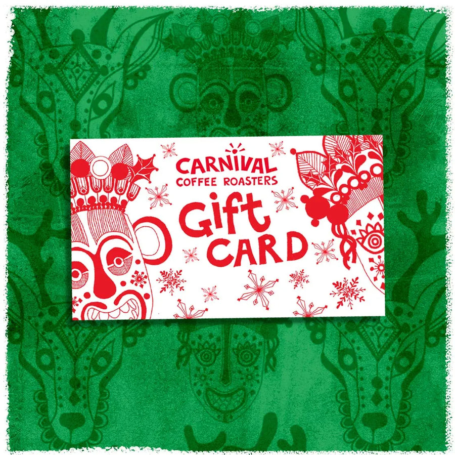 Gift card - Carnival coffee
