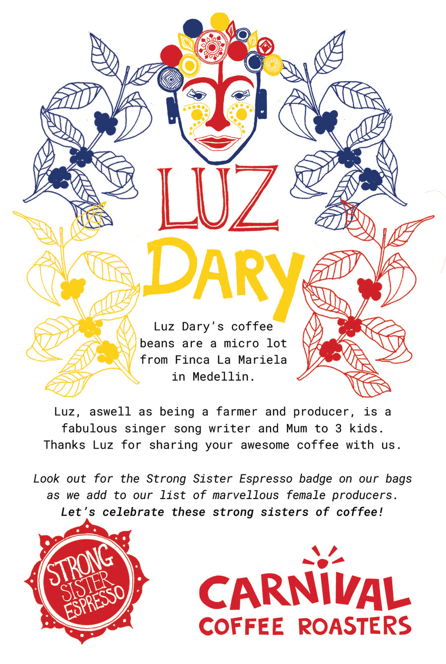 Espresso - Luz Dary, Colombia - Caramel - Mandarin - Hazelnuts